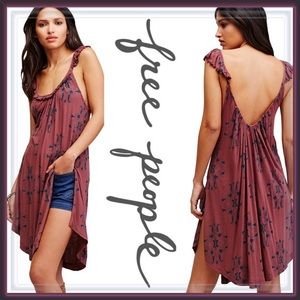 Free People Drifter Long Tunic Tank Top
